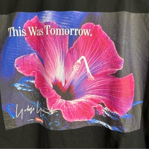 Supreme x Yohji Yamamoto- Black Button Down- “This Was Tomorrow”- Size Medium - Picture 4 of 4